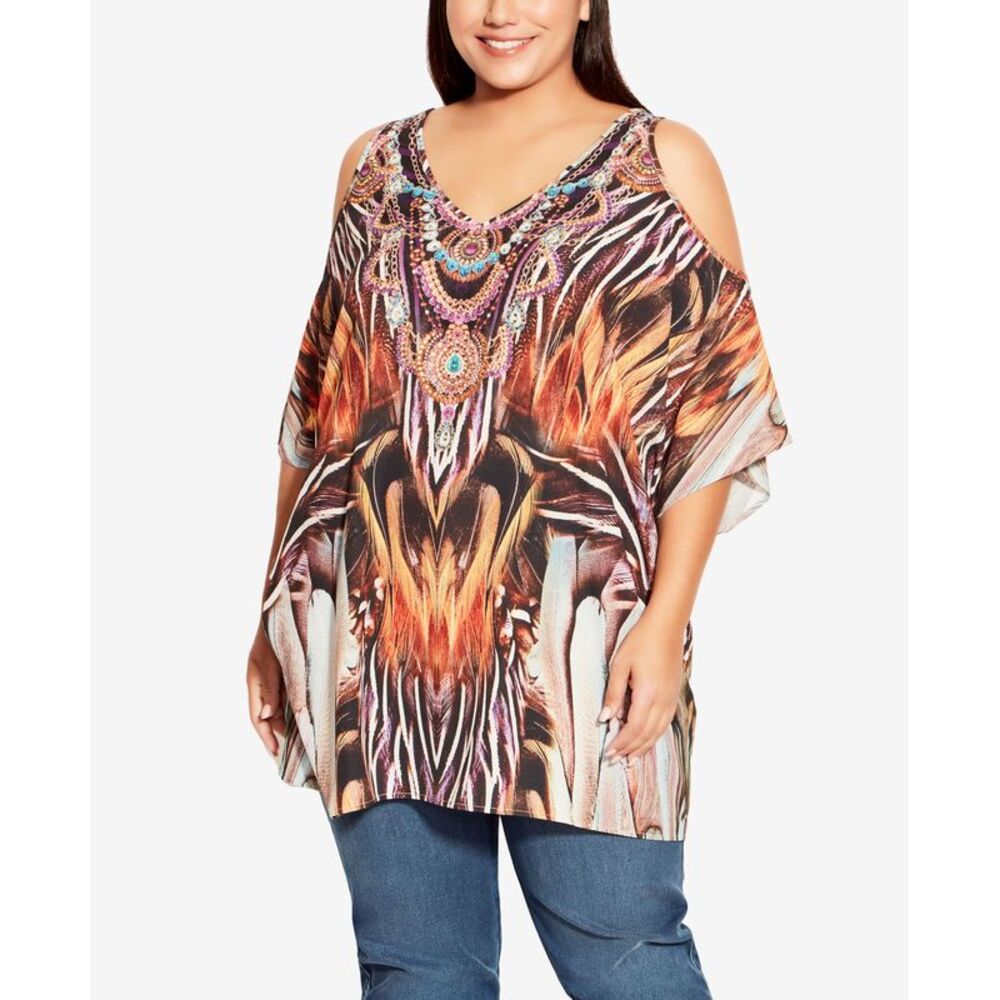 Plus Size Ibiza Kaftan Top